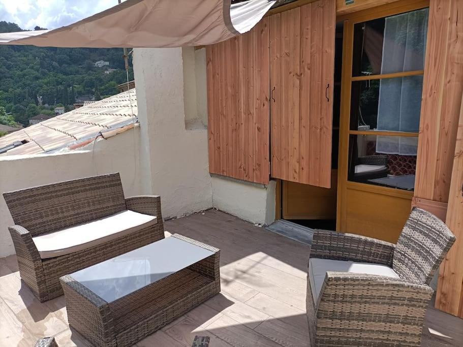 Grand Gite Terrasses Largentiere Exterior photo