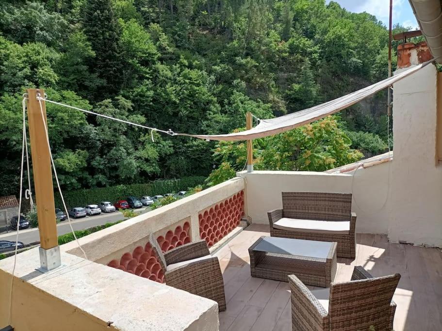 Grand Gite Terrasses Largentiere Exterior photo